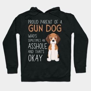 Proud Parents of Gun Dog Pet Lover Hoodie